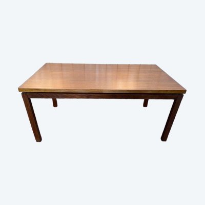 Table à manger de style Scandinave en acajou 