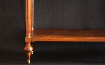 Console Louis XVI, walnut, XVIIIth century