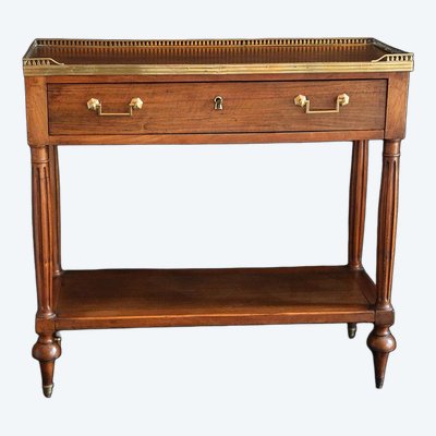 Console Louis XVI, walnut, XVIIIth century