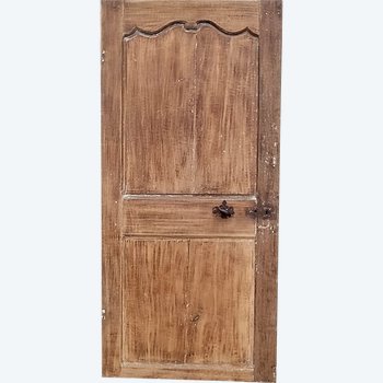 Porte Ancienne De Communication En Chêne époque XVIIIème Boiserie Portes