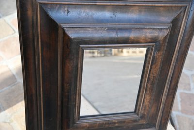 Louis XIII period wooden mirror from the 17th century