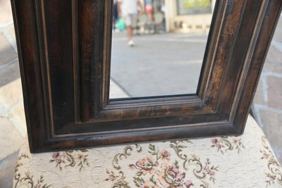 Louis XIII period wooden mirror from the 17th century