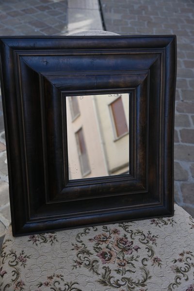 Louis XIII period wooden mirror from the 17th century