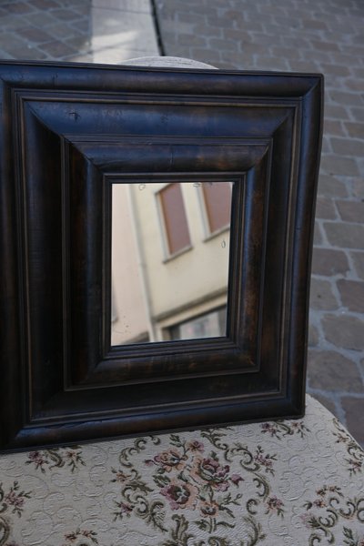 Louis XIII period wooden mirror from the 17th century