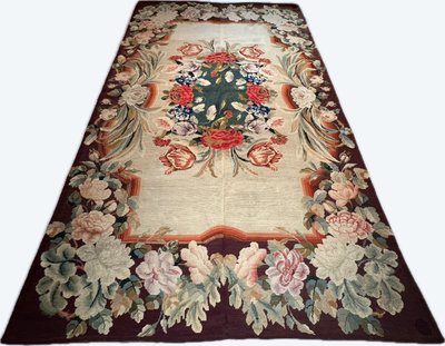 Aubusson rug with small point 265x150 cm