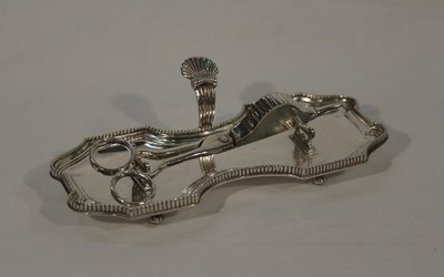 Handkerchief silvered 19th century