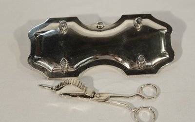 Handkerchief silvered 19th century