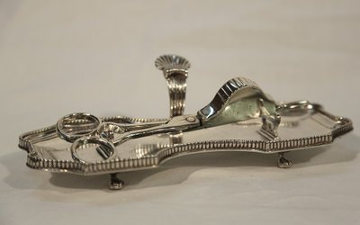 Handkerchief silvered 19th century