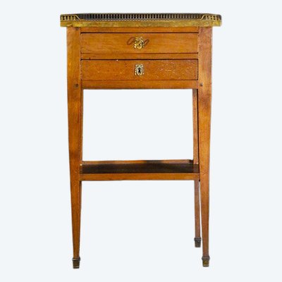 Guéridon Louis XVI, Marbre, XVIIIème Siècle