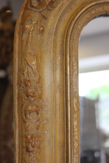 Antique Mirror, Mercury and Patina 69 X 84 Cm