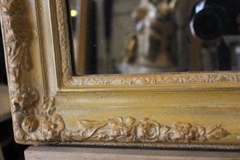 Antique Mirror, Mercury and Patina 69 X 84 Cm
