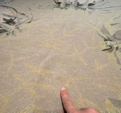 Tapis au point noué d'après Aubusson