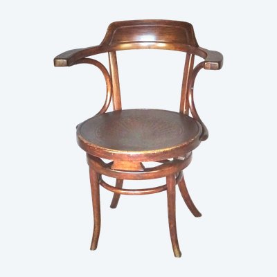 KOHN office armchair N°704/n circa 1905 no Thonet