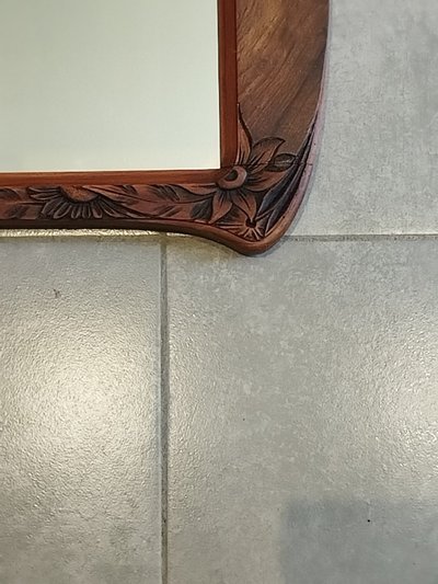 Antique mirror in the style of Camille Gauthier - Art Nouveau