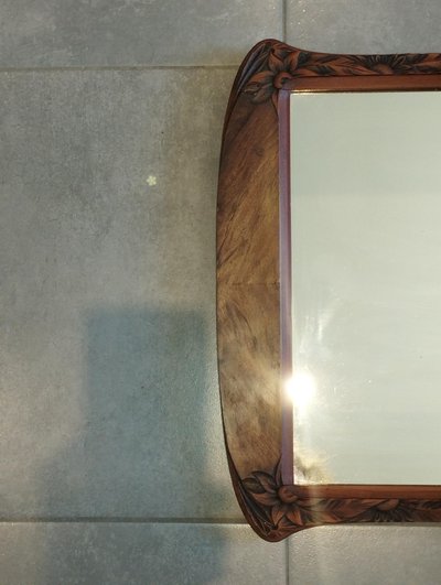 Antique mirror in the style of Camille Gauthier - Art Nouveau