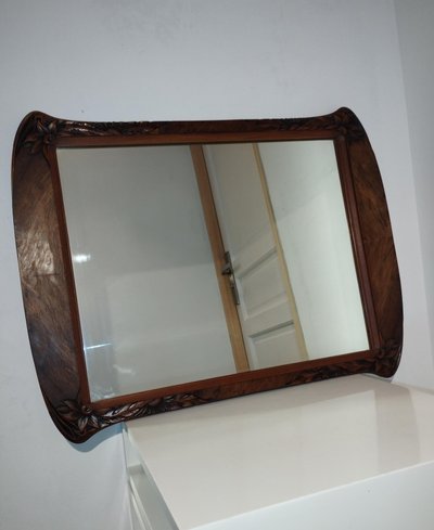 Antique mirror in the style of Camille Gauthier - Art Nouveau