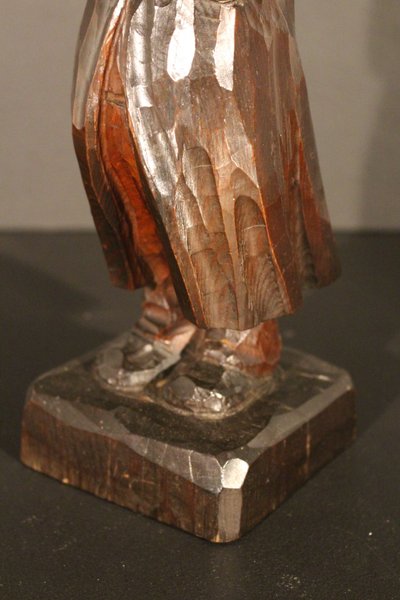 Statuetta in legno degli anni '40