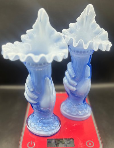 OPALINE VASES