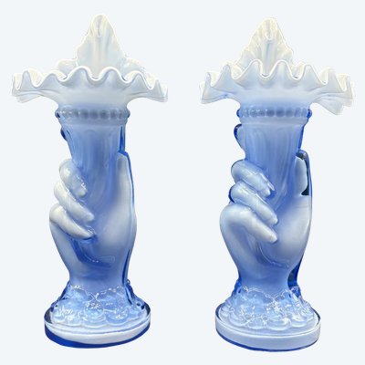 OPALINE VASES