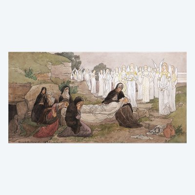 Élisabeth SONREL, Cristo pianto dalle sante donne