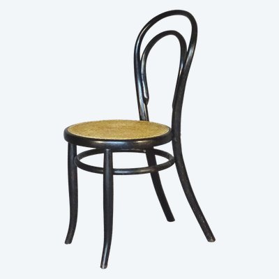 Chair No. 14 by KOHN, black Empire, circa 1875 - no Thonet -