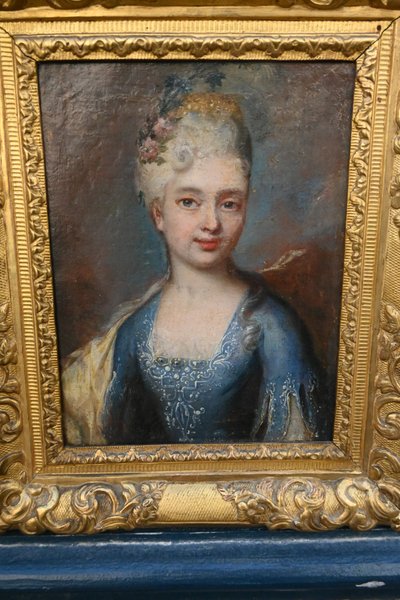 Small follower portrait of Largillière