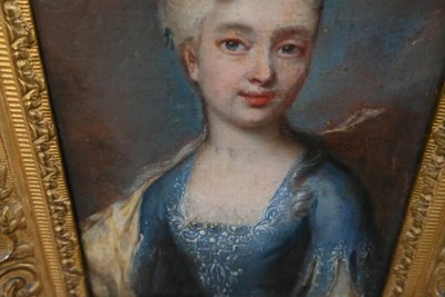 Small follower portrait of Largillière