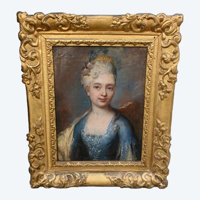 Small follower portrait of Largillière