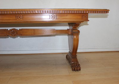 Neoclassical dining table by Christian Krass circa 1950