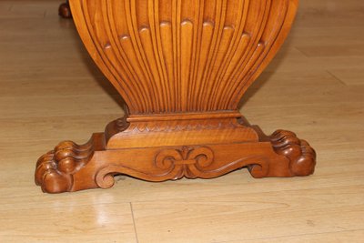 Neoclassical dining table by Christian Krass circa 1950