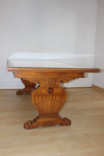 Neoclassical dining table by Christian Krass circa 1950
