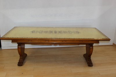 Neoclassical dining table by Christian Krass circa 1950