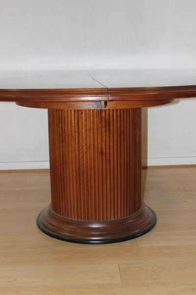 Art Deco Style Round Table by Grange circa 1980