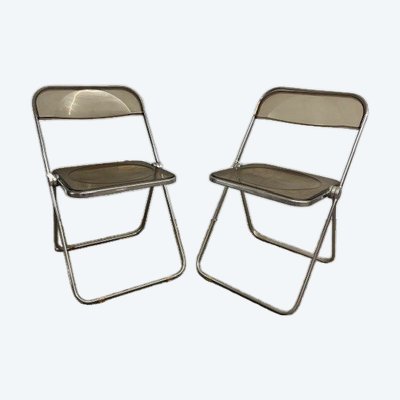 Pair of “Plia” chairs for Anonima Castelli 1967 – Giancarlo Pieretti.