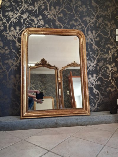 Louis Philippe period mirror 118 x 88