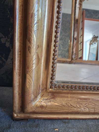 Louis Philippe period mirror 118 x 88