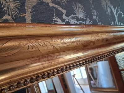 Louis Philippe period mirror 118 x 88