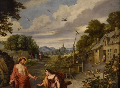 Noli Me Tangere, Jan Brueghel The Younger (antwerp 1601–1678) Workshop Of