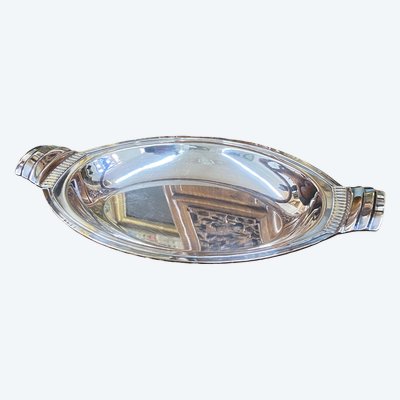 Art Deco silver-plated cup