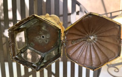 Monstrance Reliquary in copper - Circa 1500