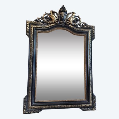 Napoleon III period mirror 120 x 81