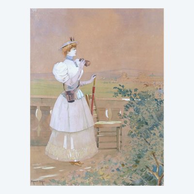 Francis GARAT, Elegant auf der Rennbahn
