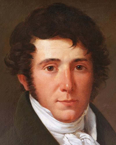 FRENCH SCHOOL circa 1820, Portrait of a young man with sideburns in a frock coat