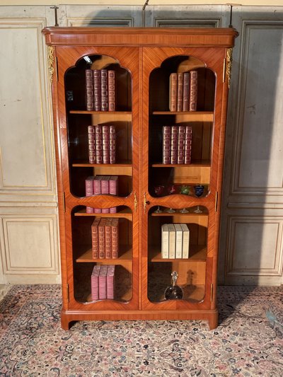 Libreria in palissandro parigino