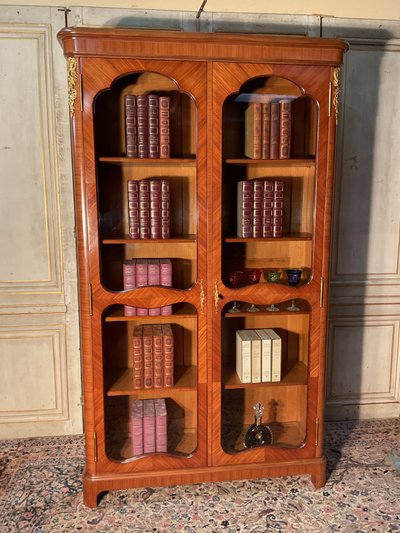Libreria in palissandro parigino