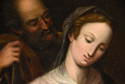 The Holy Family, Tuscan School 17th-18th Century