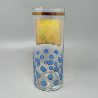 1990s Astonishing Andy Warhol Vase for Egizia. Made in Italy