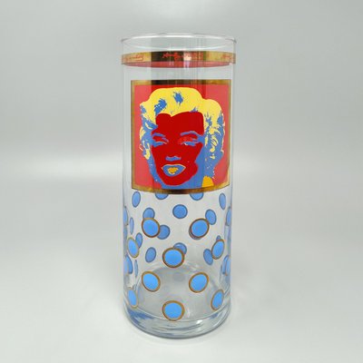 1990s Astonishing Andy Warhol Vase for Egizia. Made in Italy