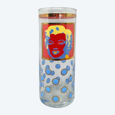 1990s Astonishing Andy Warhol Vase for Egizia. Made in Italy