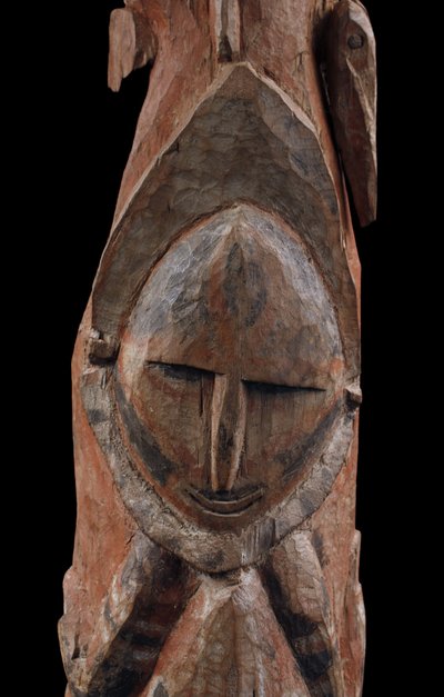 Tribal Türrahmen, Skulptur, Ozeanische Kunst, Tribal Art, Pazifik Kunst, 97 cm